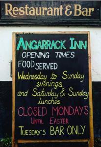 Please note our Winter times 